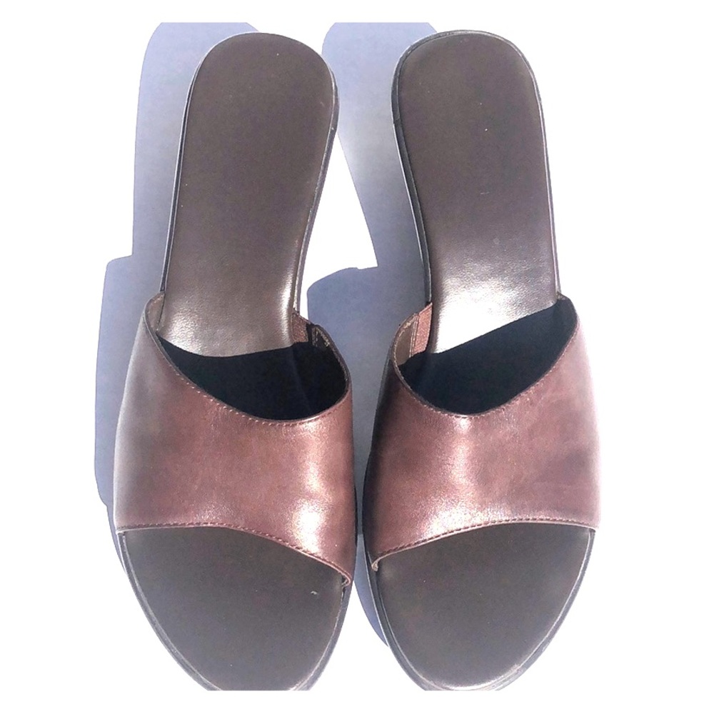Nine West Brown Women’s Leather Sandals